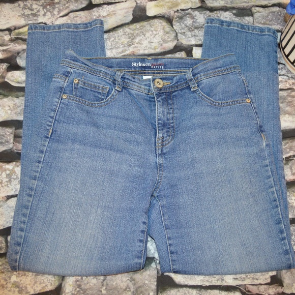 style and co tummy control jeans
